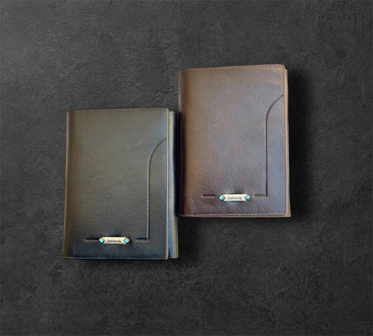 New Balebaily Trifold Leather Wallet