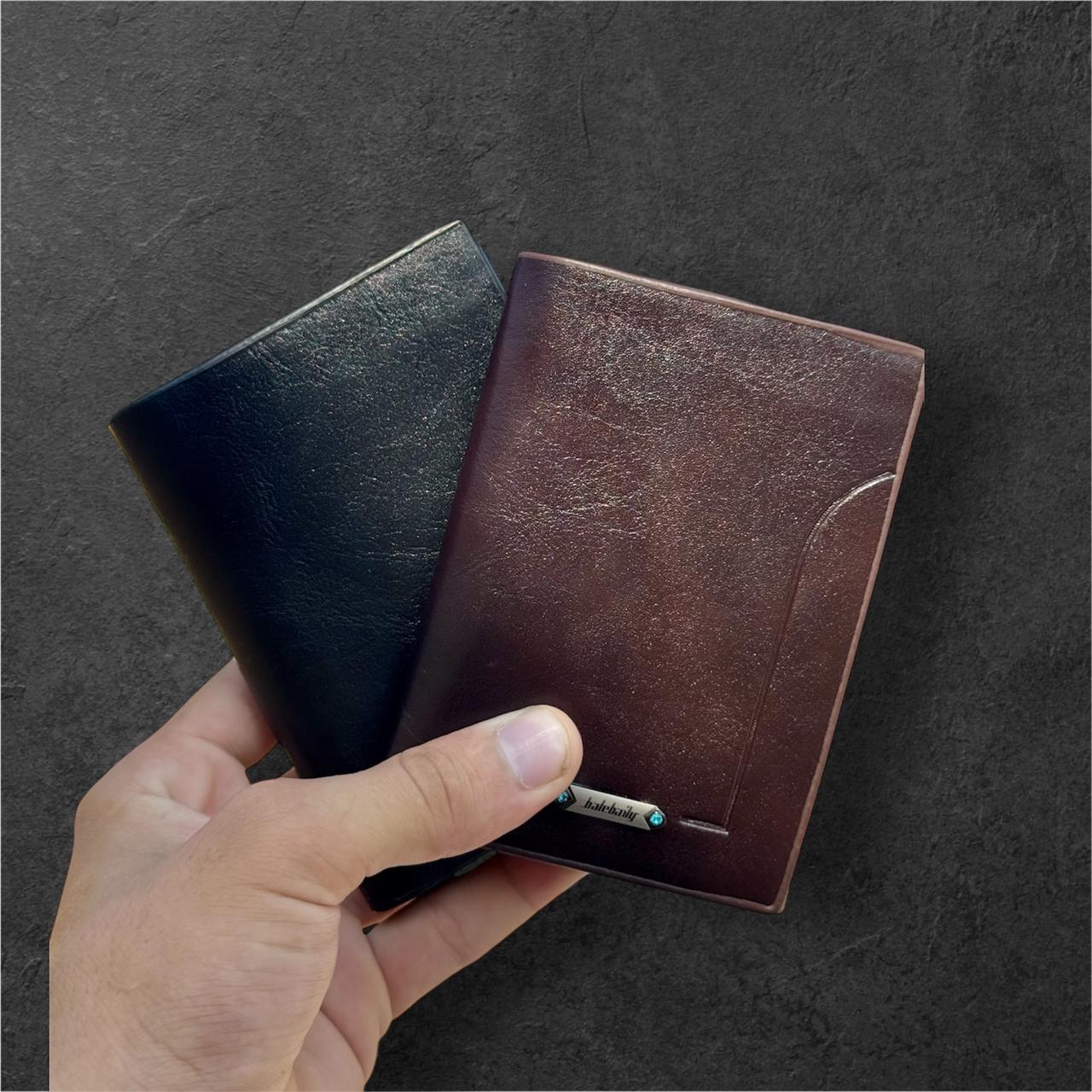 New Balebaily Trifold Leather Wallet