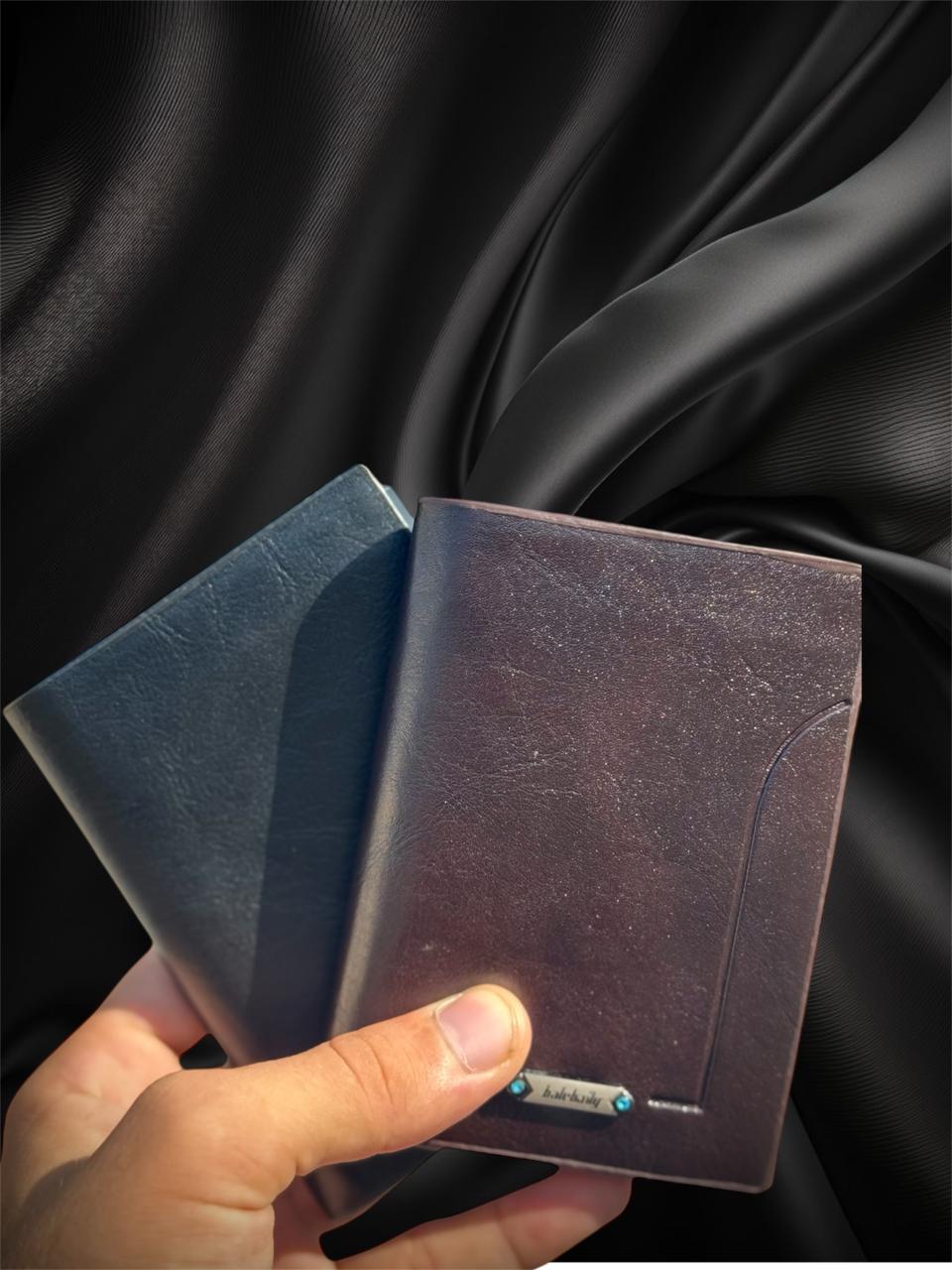 New Balebaily Trifold Leather Wallet